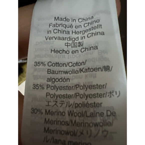 J. Crew Leopard Print Sweater - Green and Purple - Picture 3 of 3